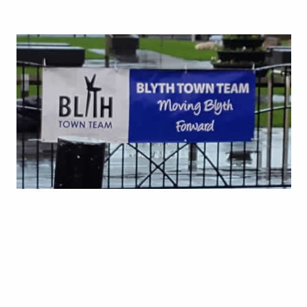 Blyth Town Team banner