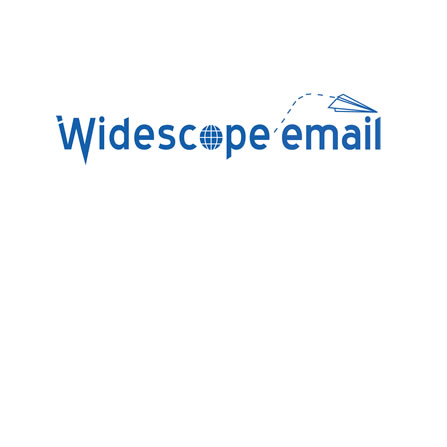 Widescope Email website and logo